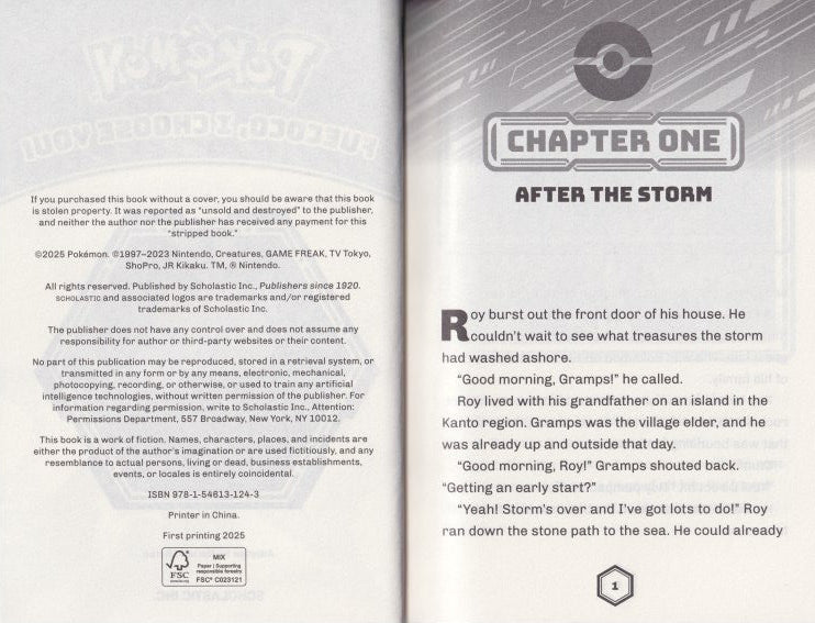 Pokemon Horizons: Chapter Book 1: Fuecoco, I Choose You!