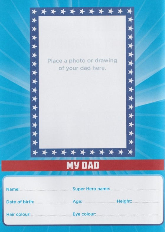 Dad You Are My Super Hero (Marvel)