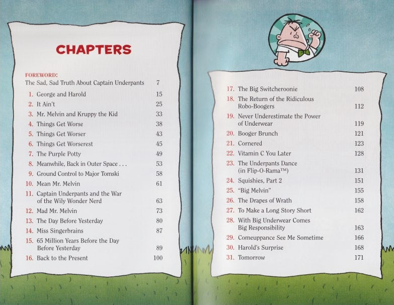 Captain Underpants #7 Color Edition The Big, Bad Battle of the Bionic Booger Boy, Part 2