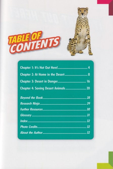 Animals in Danger: Endangered Animals of the Desert