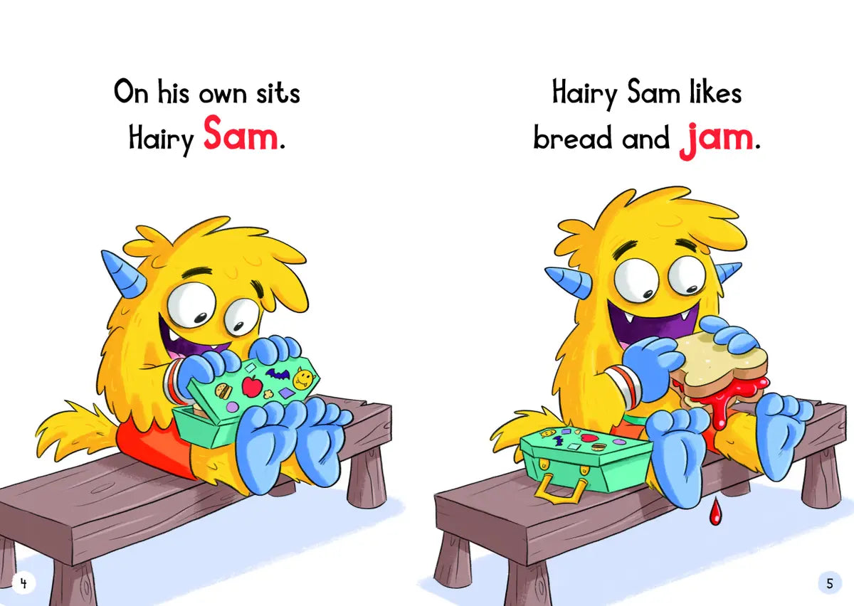 School of Monsters: Hairy Sam Loves Bread and Jam