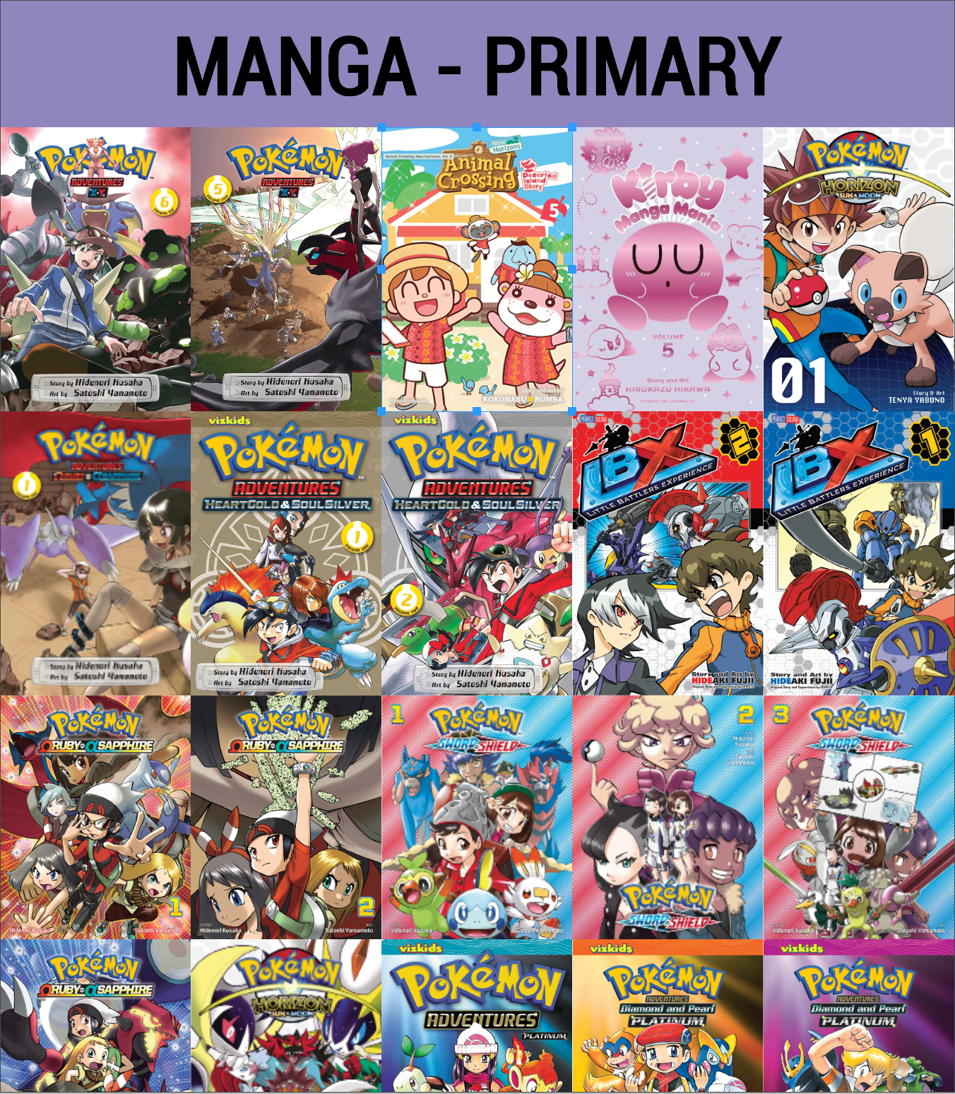 Manga (Primary) Variety Pack (30 titles)