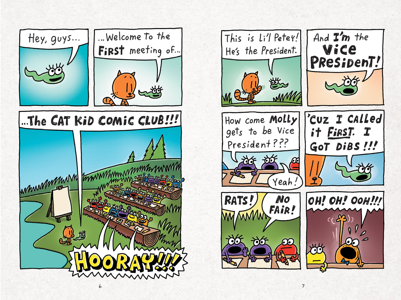 Cat Kid Comic Club BK 1