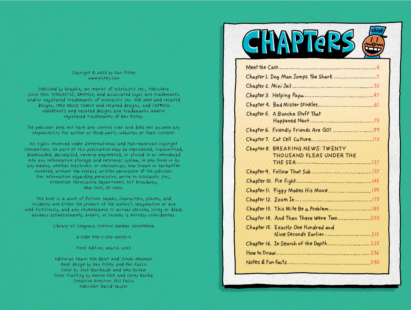 Dog Man BK 11: Twenty Thousand Fleas Under the Sea