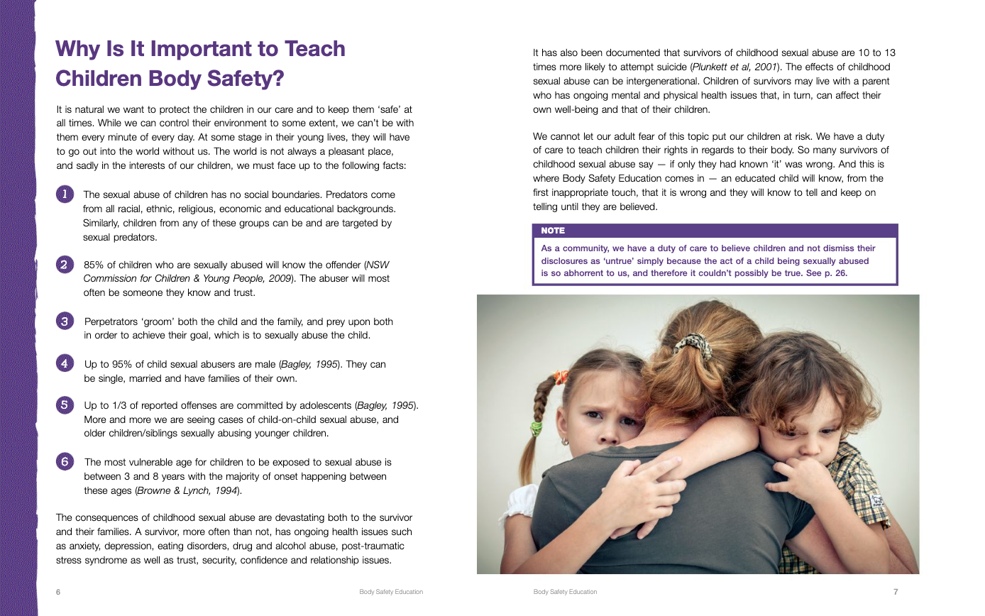 Body Safety Education: A parents' guide to protecting kids from sexual abuse