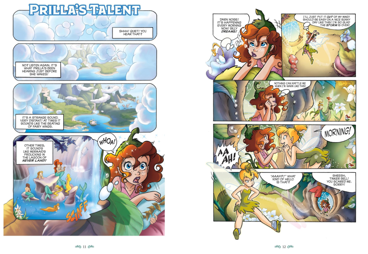 Disney Fairies 4 in 1 Vol. 1