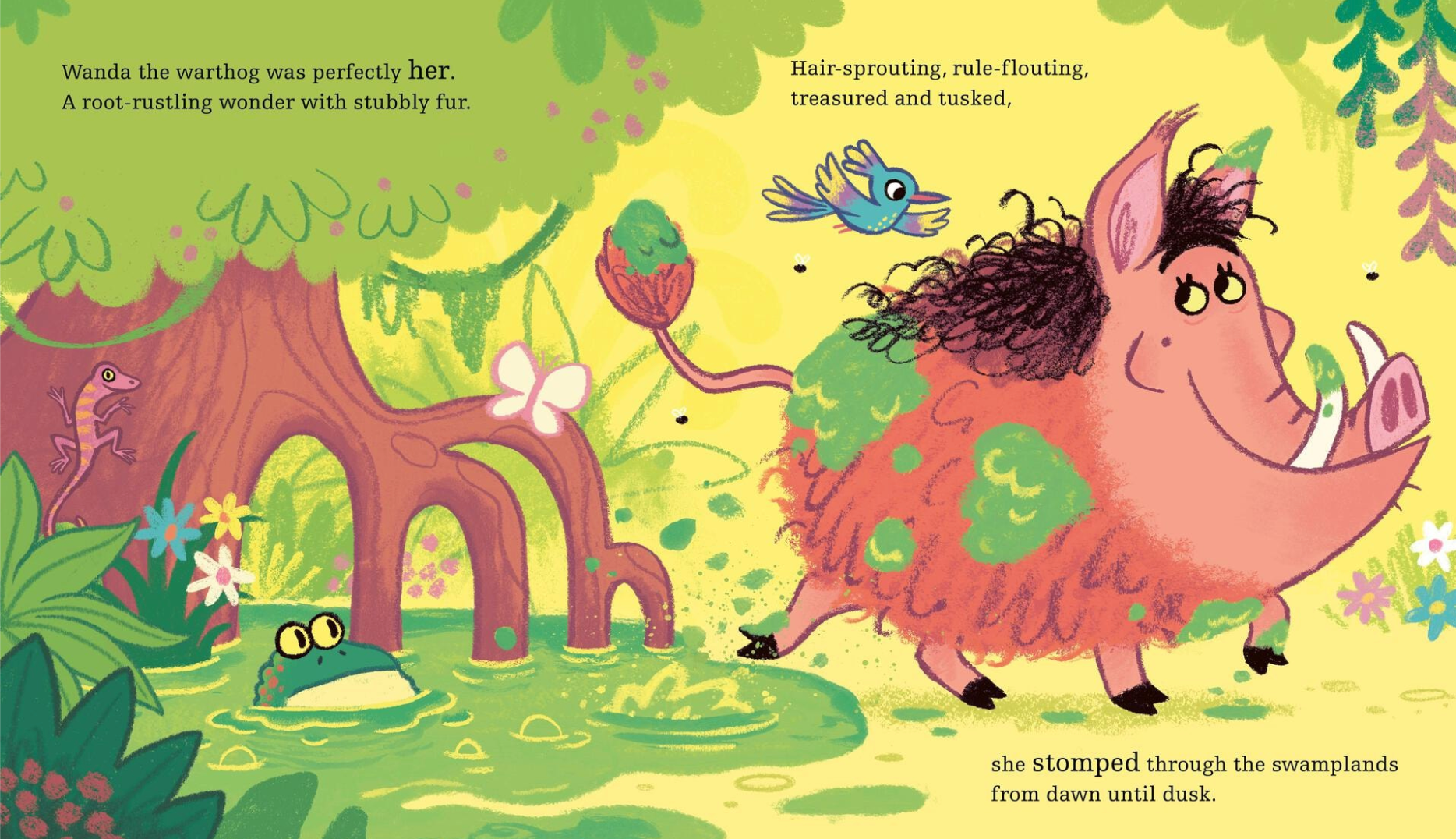 Wanda the Warthog who Worried