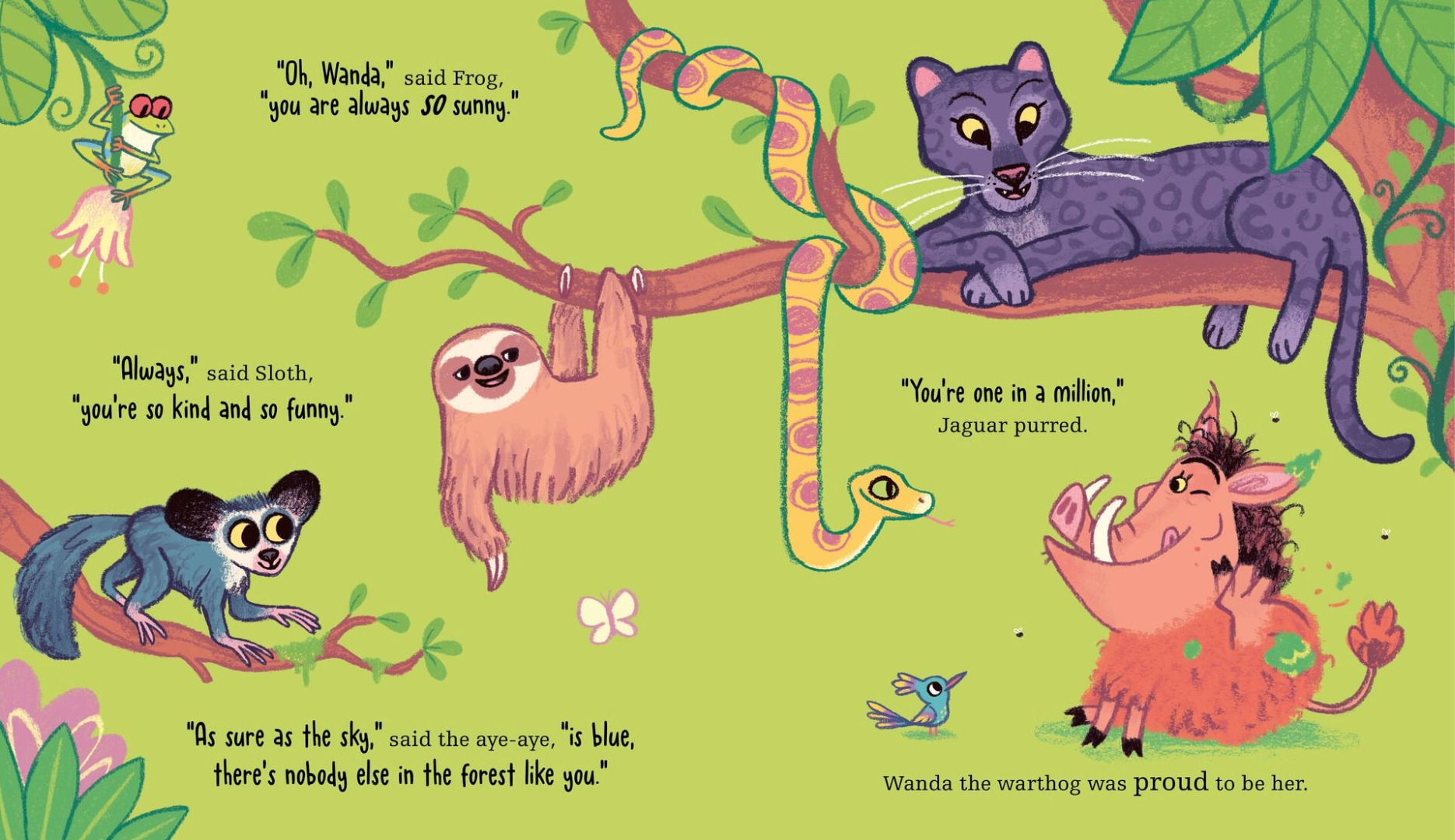 Wanda the Warthog who Worried