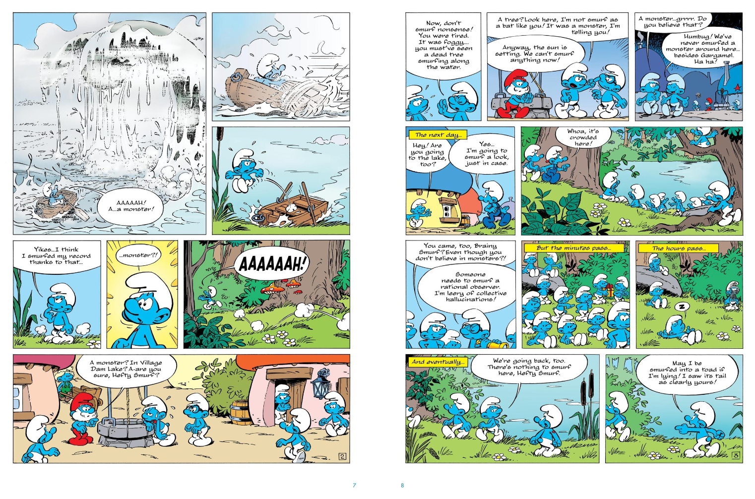 The Smurfs Tales Vol. 12: Smurfs and the Dragon of the Lake