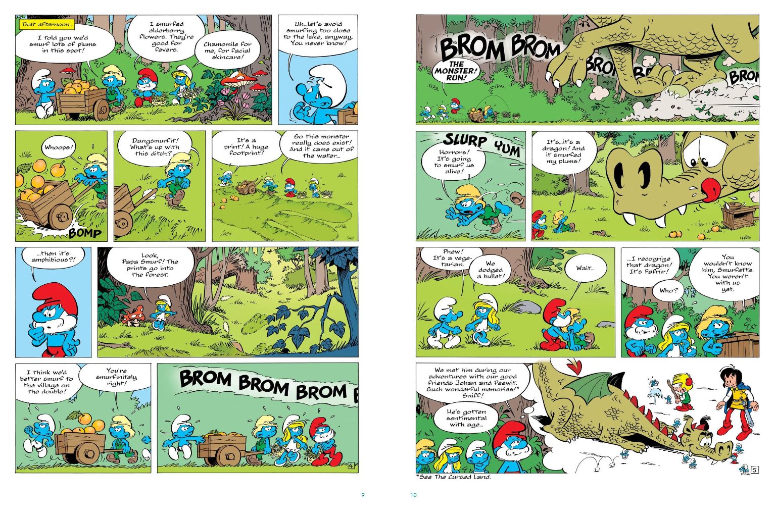 The Smurfs Tales Vol. 12: Smurfs and the Dragon of the Lake