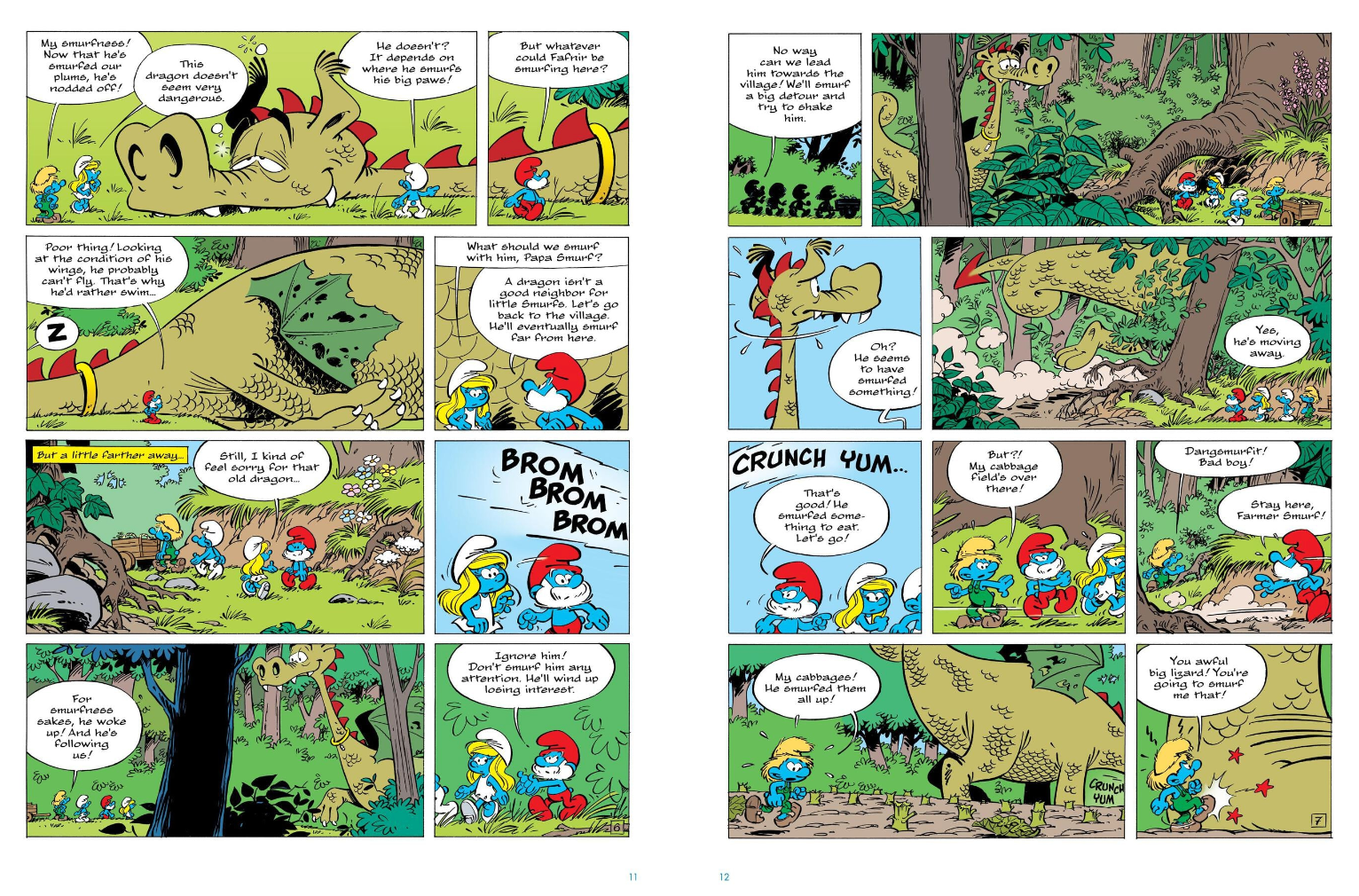 The Smurfs Tales Vol. 12: Smurfs and the Dragon of the Lake