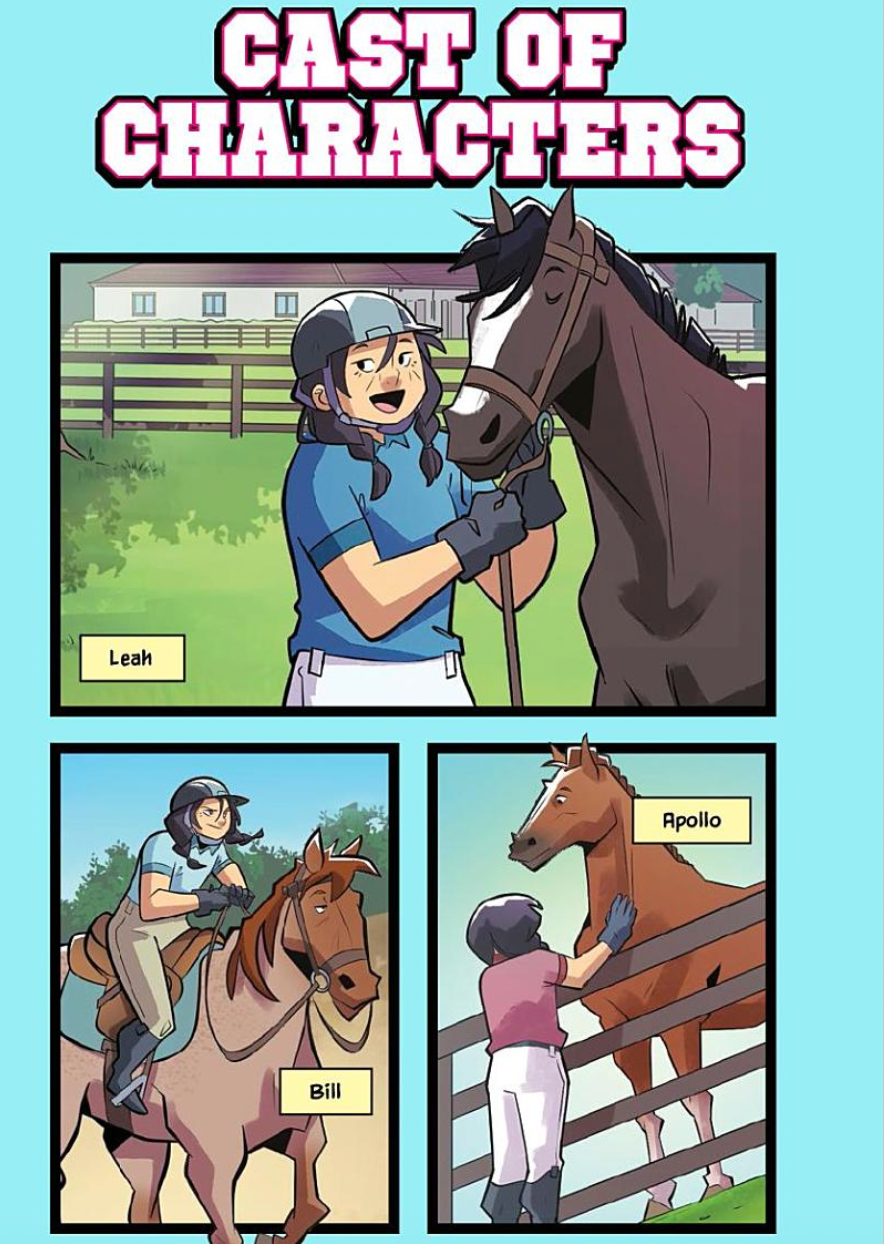 Jake Maddox Graphic Novels: Horseback Hardships
