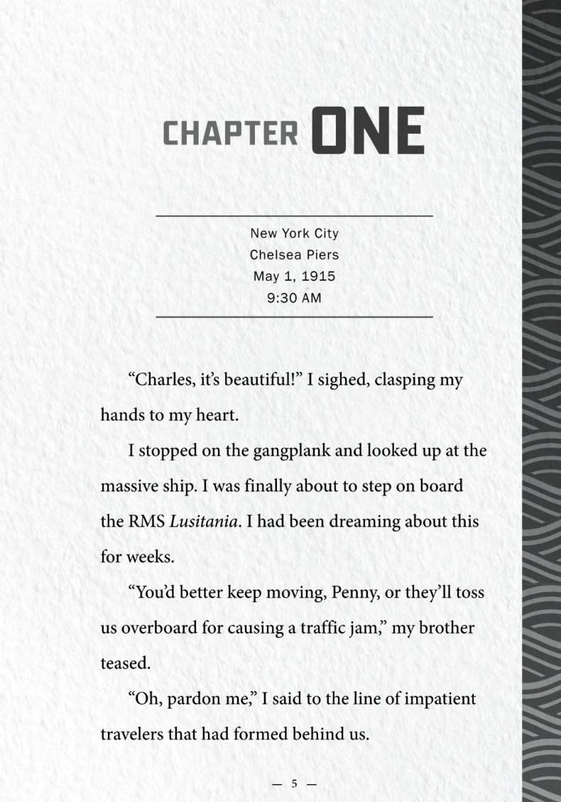 Girls Survive: Penny and the Tragic Voyage