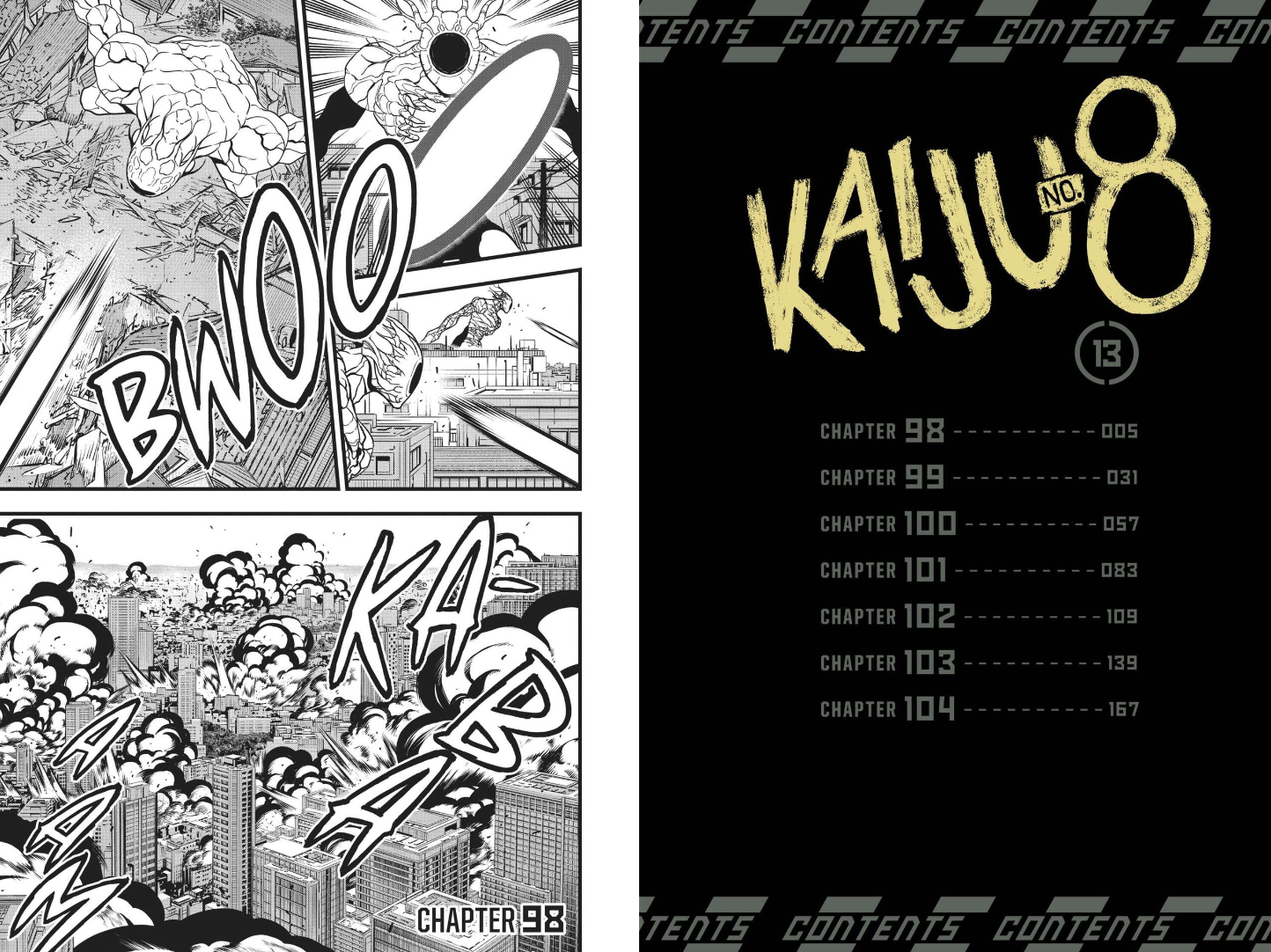 Kaiju No. 8, Vol. 13