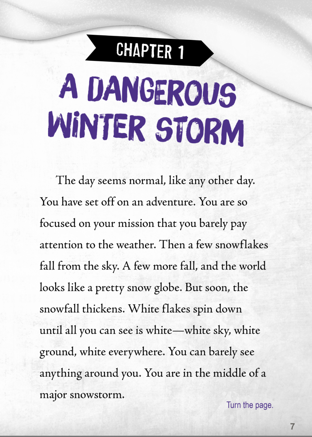 You Choose: Lost!: Life or Death in a Snowstorm