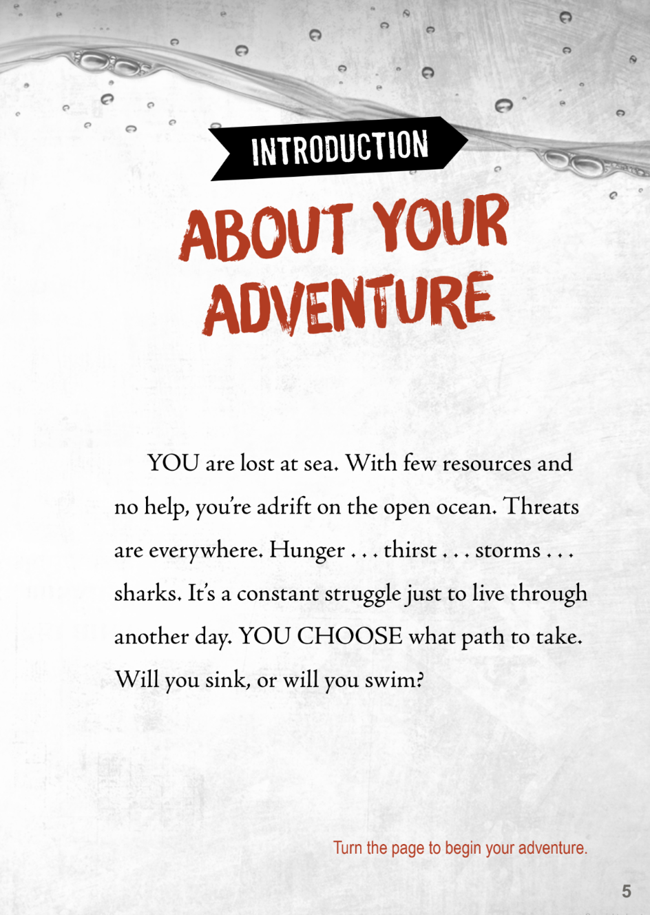 You Choose: Lost!: Life or Death At Sea