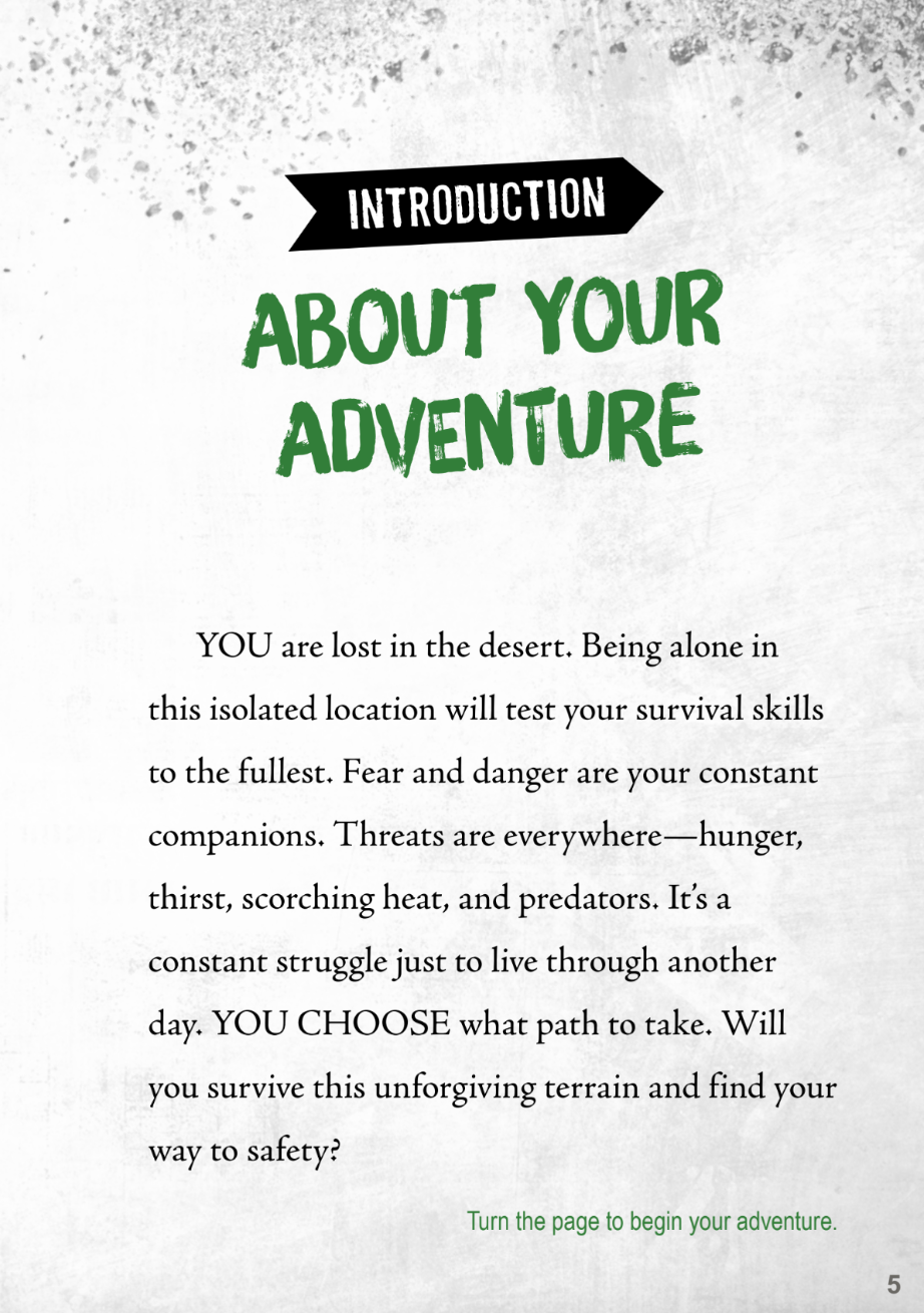 You Choose: Lost!: Life or Death in the Desert