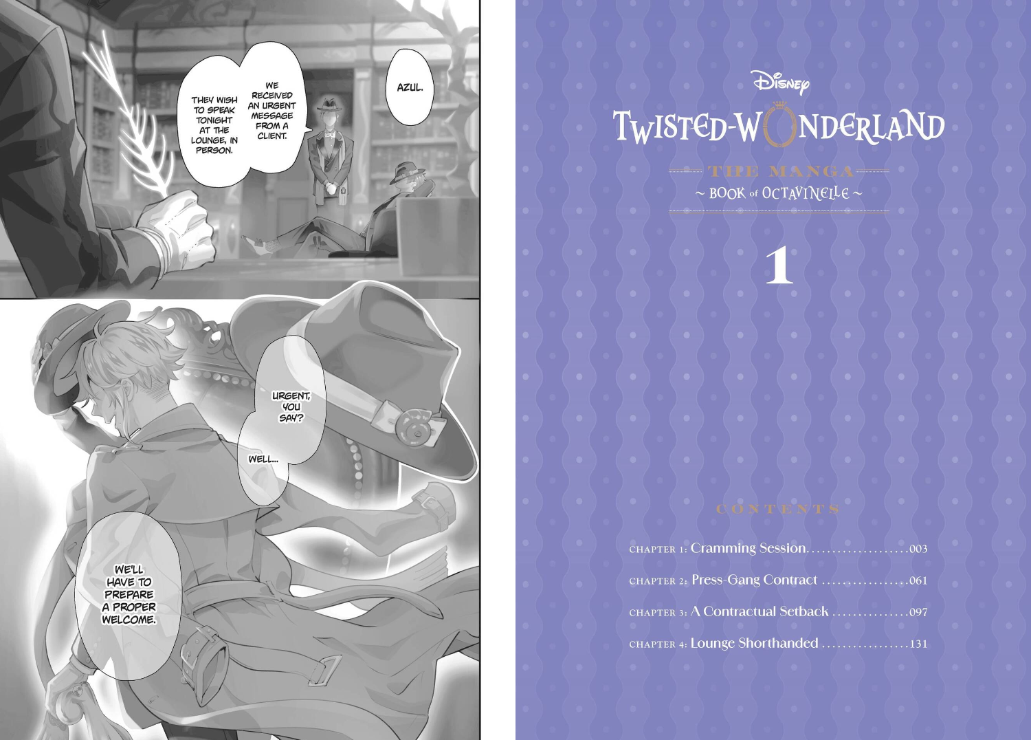 Disney Twisted-Wonderland: The Manga – Book of Octavinelle, Vol. 1