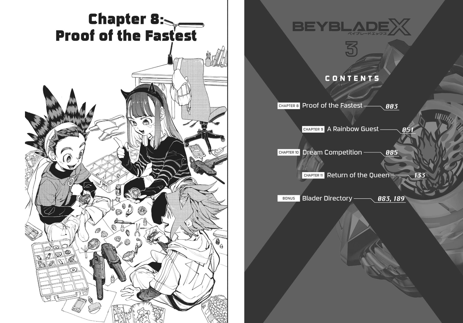Beyblade X, Vol. 3