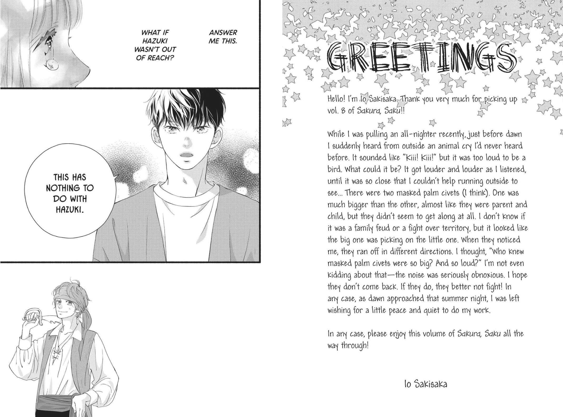 Sakura, Saku, Vol. 8