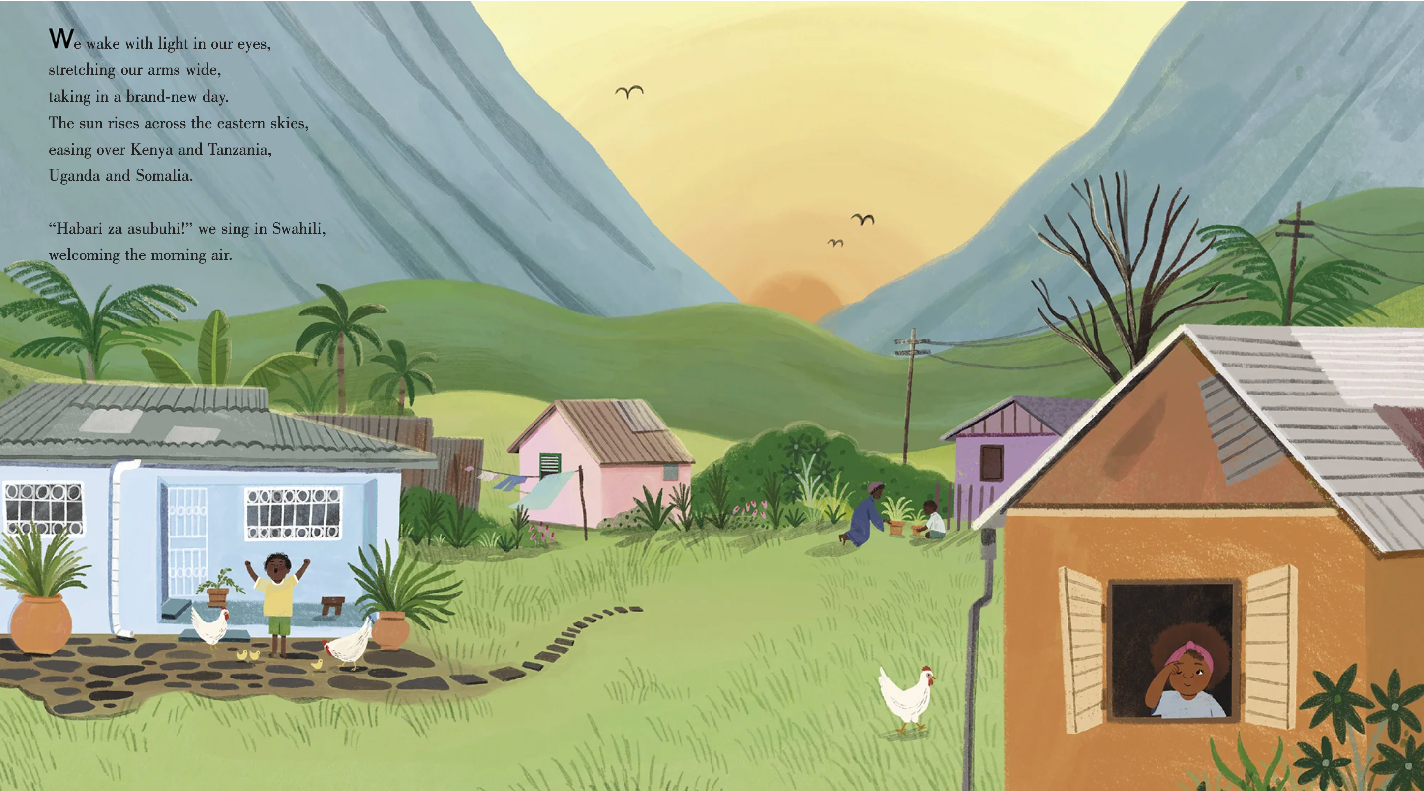 First Day Around the World