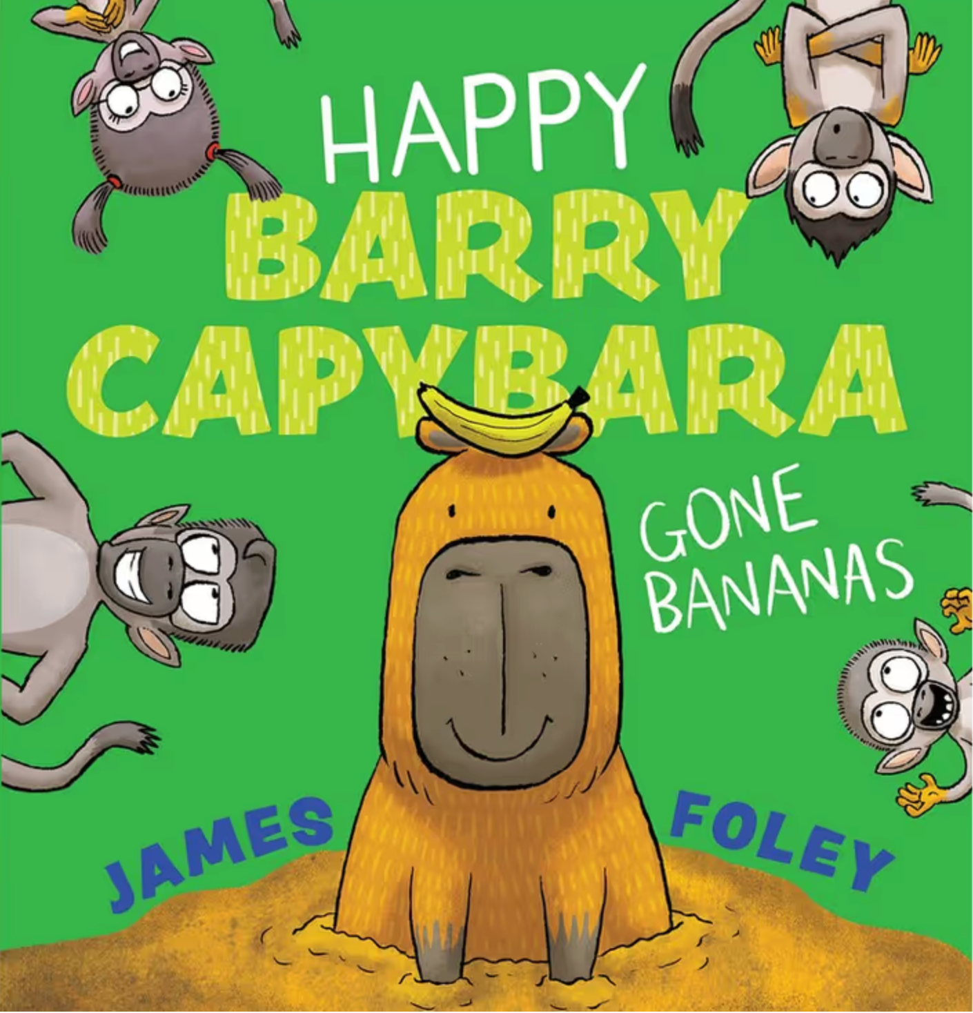 Happy Barry Capybara: Gone Bananas