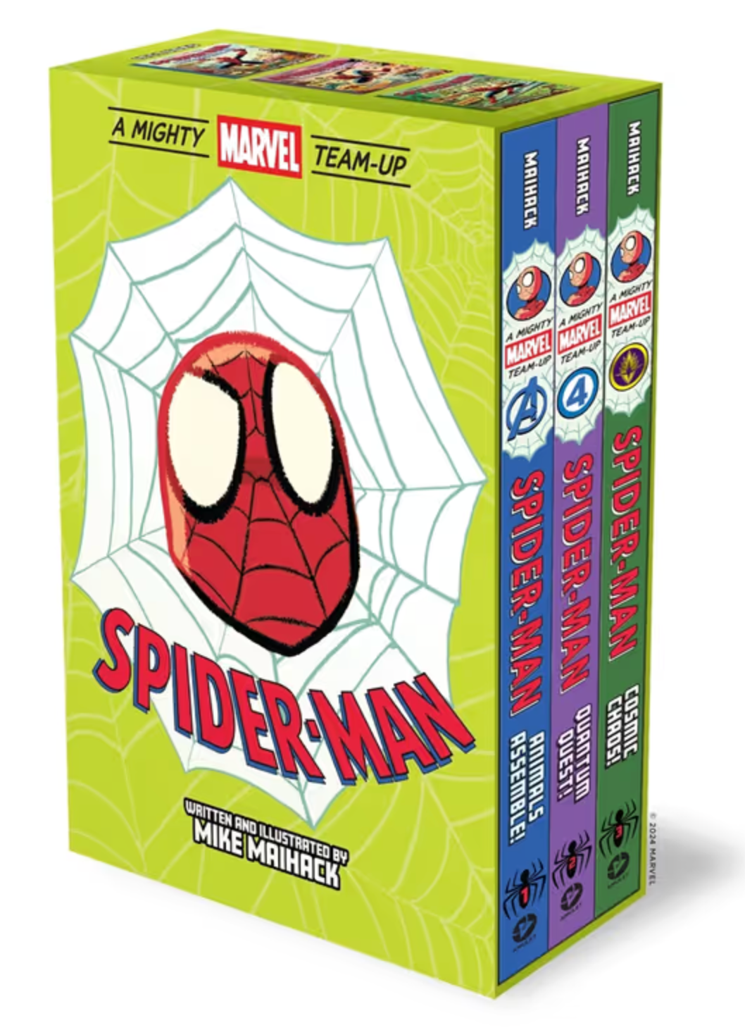 Spider-Man: A Mighty Marvel Team-Up 3 Book Box Set (slipcase)
