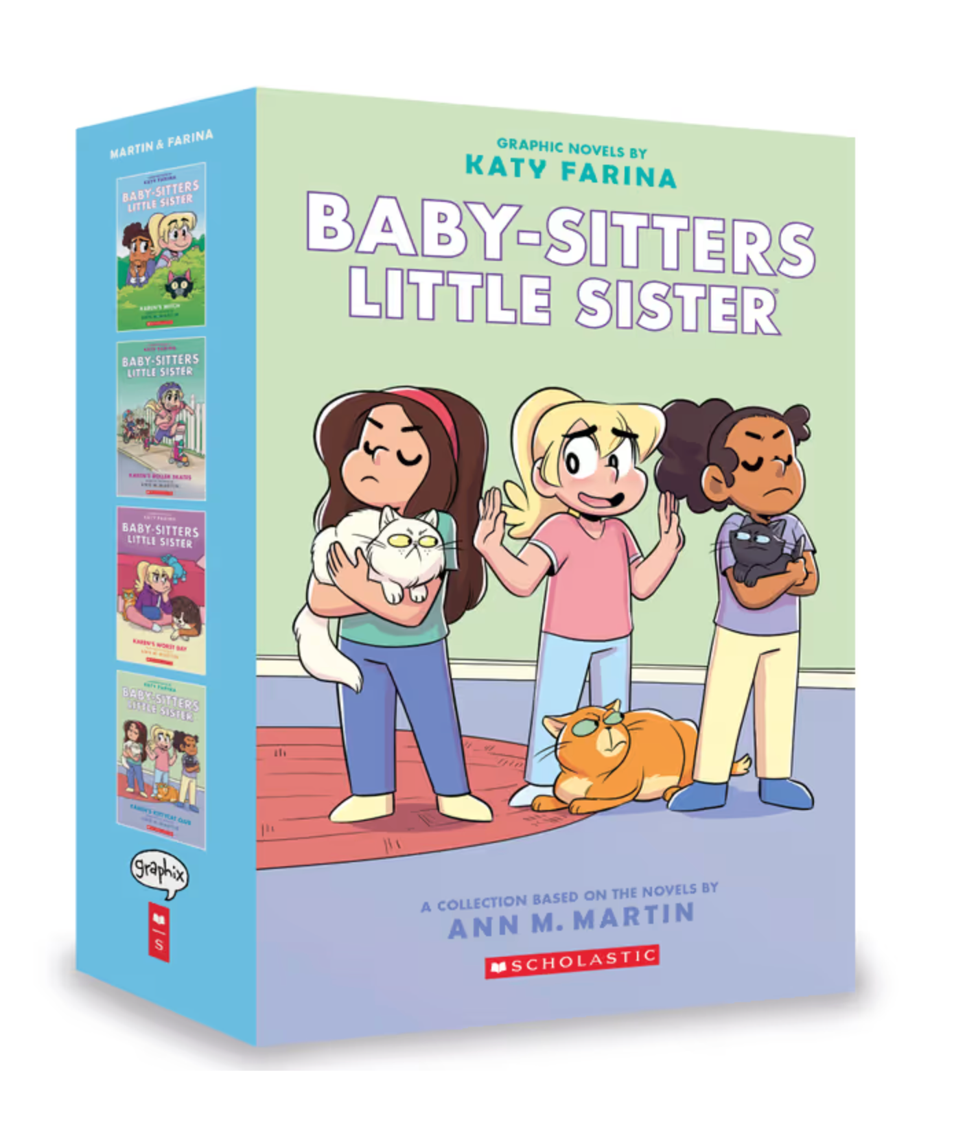Baby-Sitters Little Sister 4 Book Graphic Novel Collection