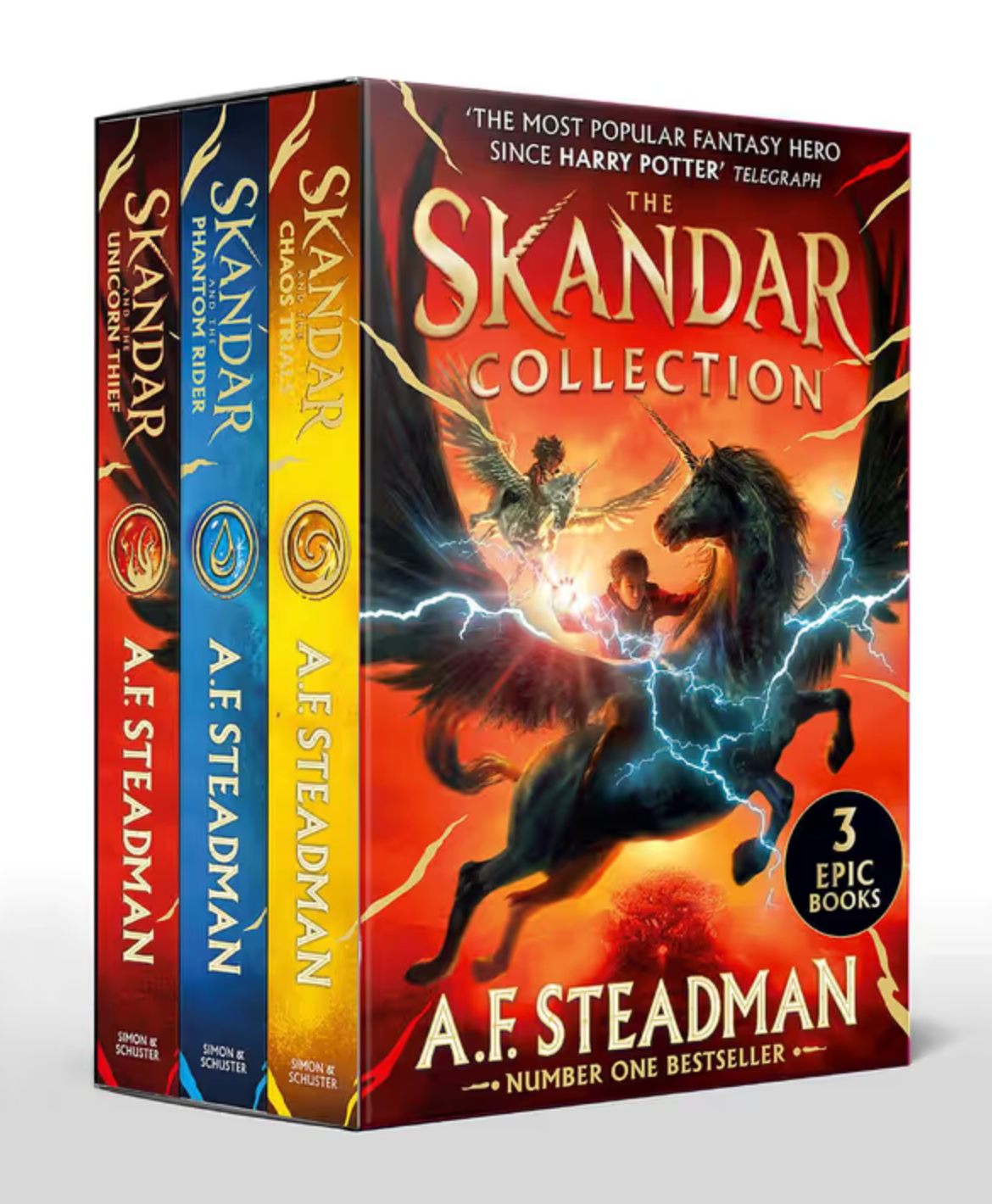 The Skandar Collection 3 Book Boxed Set (slipcase)