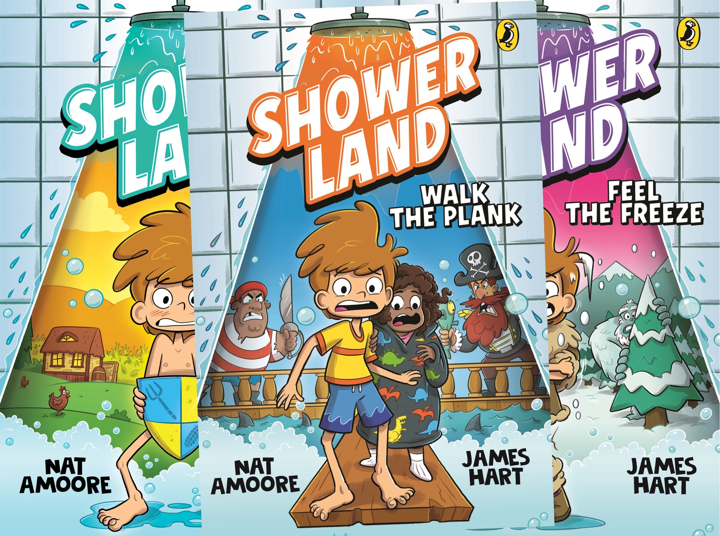 Shower Land 3 Pack