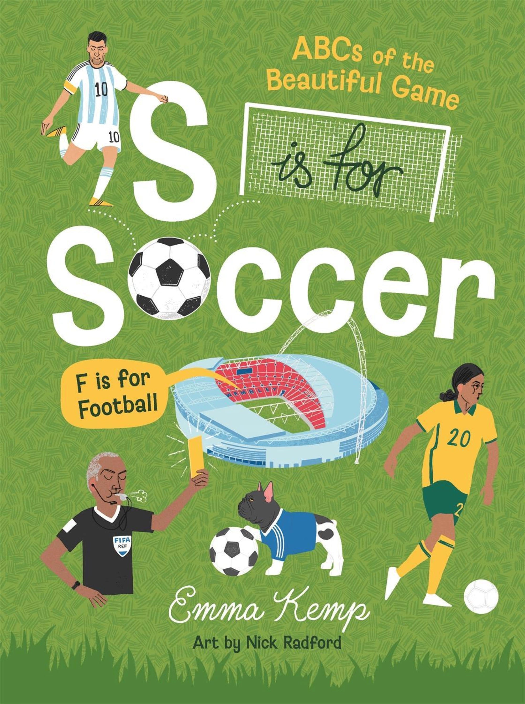 S is for Soccer, F is for Football