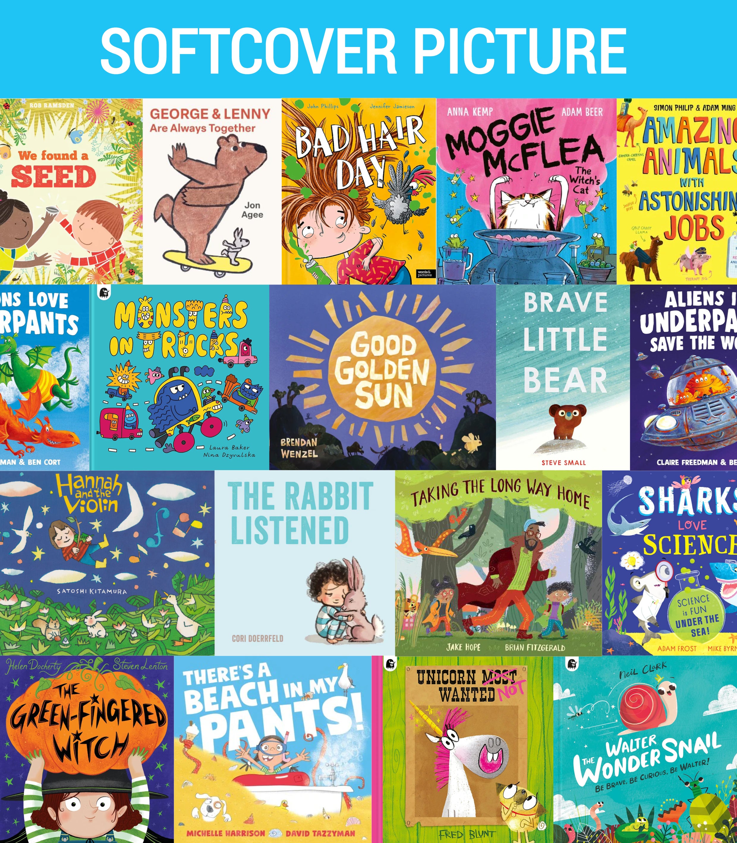 Picture Book (Softcover) Variety Pack (40 titles)