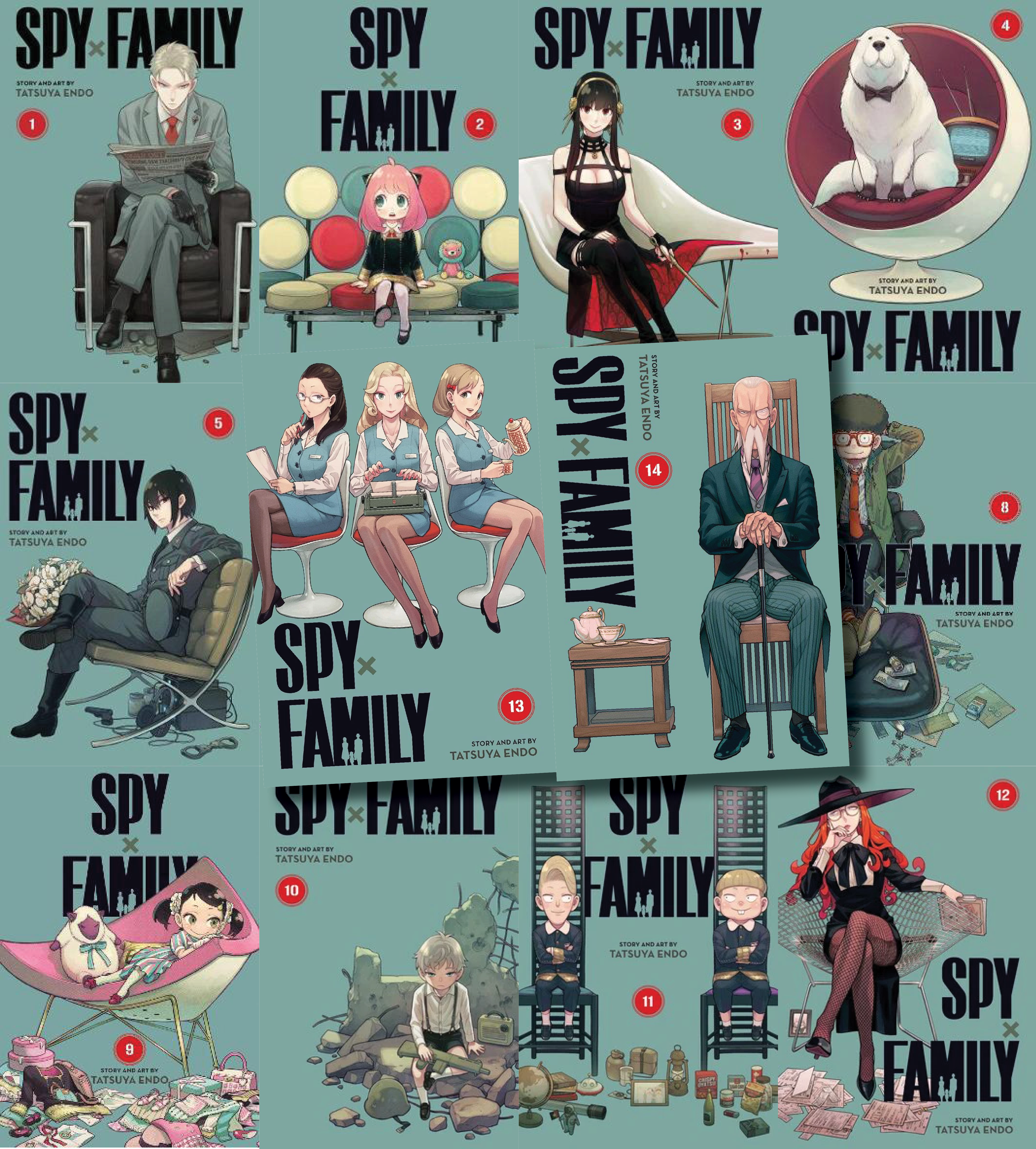 Spy x Family 14 Pack