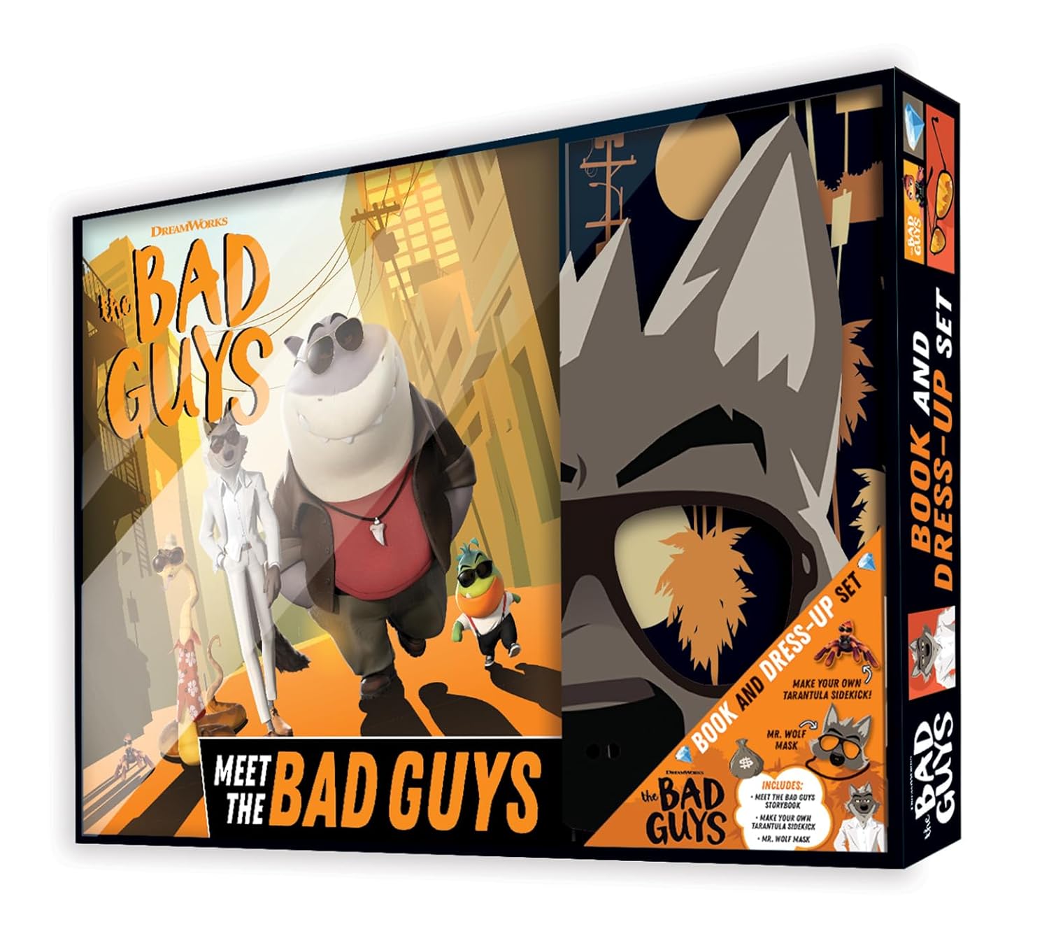 The Bad Guys: Book and Dress-Up Set (DreamWorks)