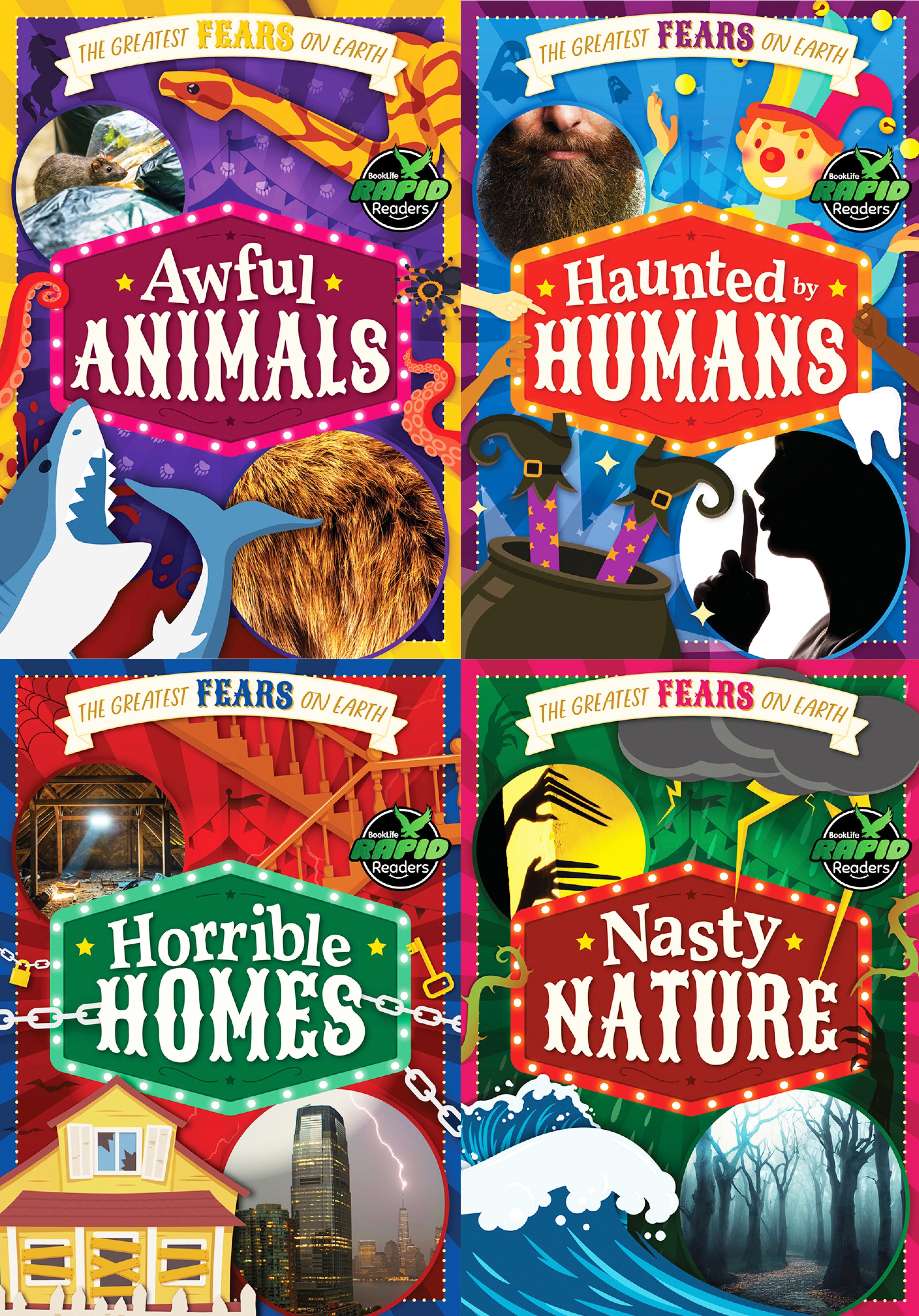 The Greatest Fears on Earth 4 Pack