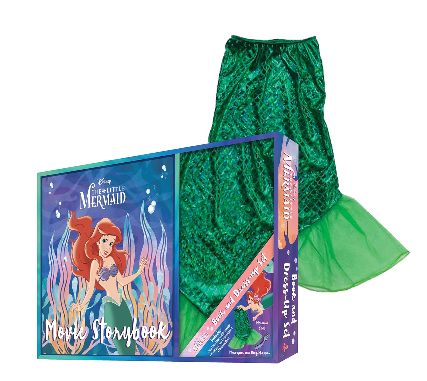 The Little Mermaid: Book and Dress-Up Set (Disney)