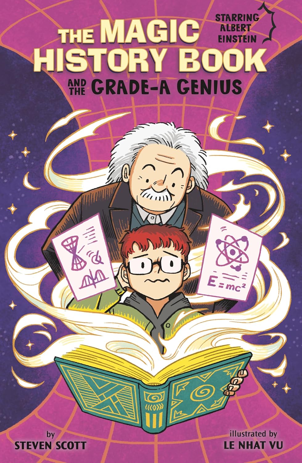 The Magic History Book and the Grade-A Genius: Starring Einstein!