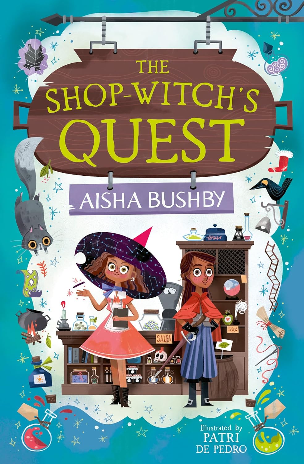 The Shop-Witch's Quest: (Dyslexia-friendly)
