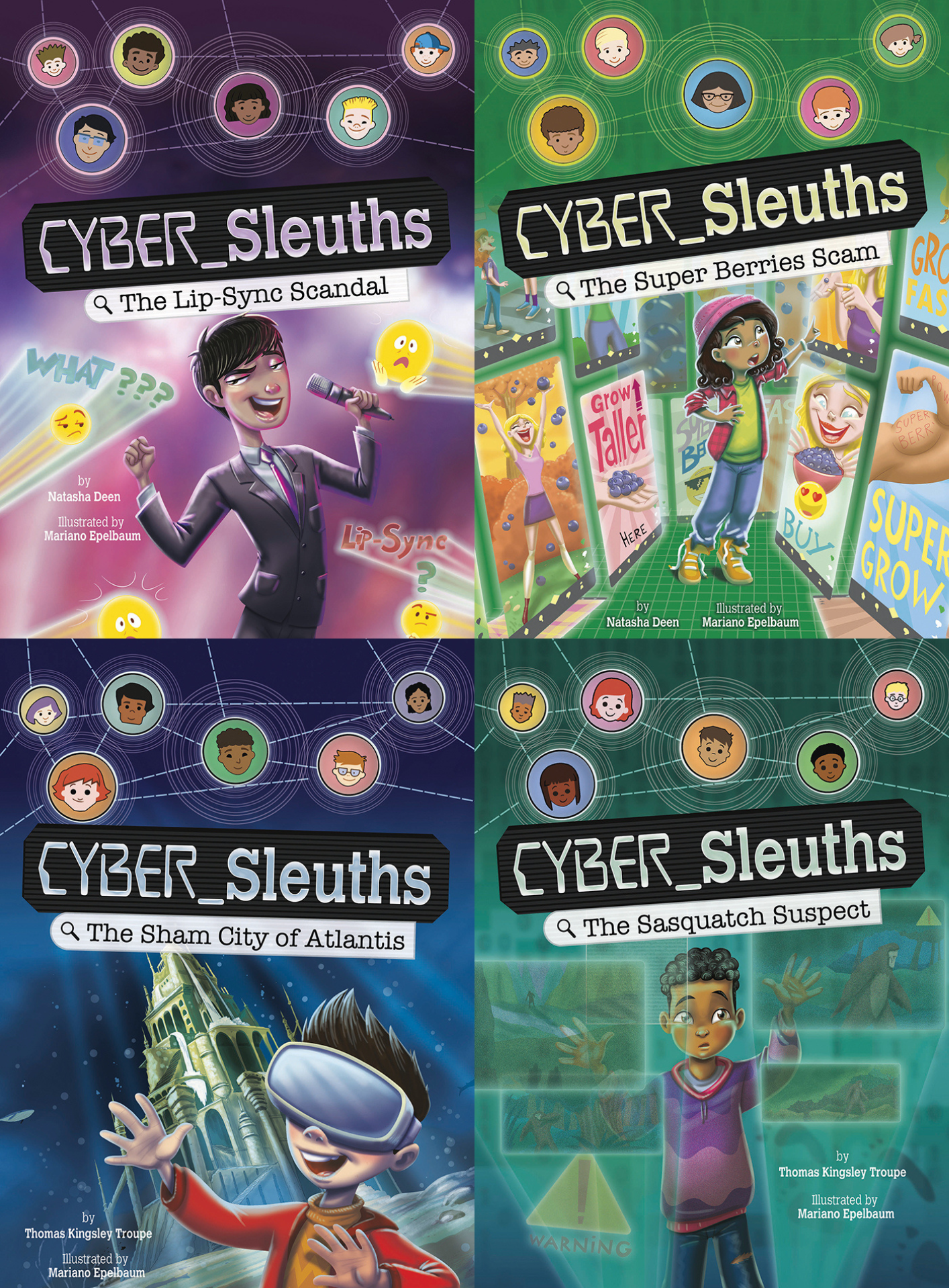 Cyber Sleuths 4 Pack