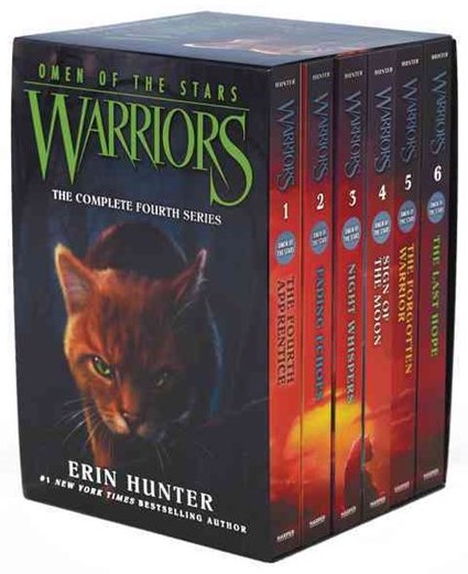 Warriors Fourth Series Omen Of The Stars Boxed Set Vols 1 - 6