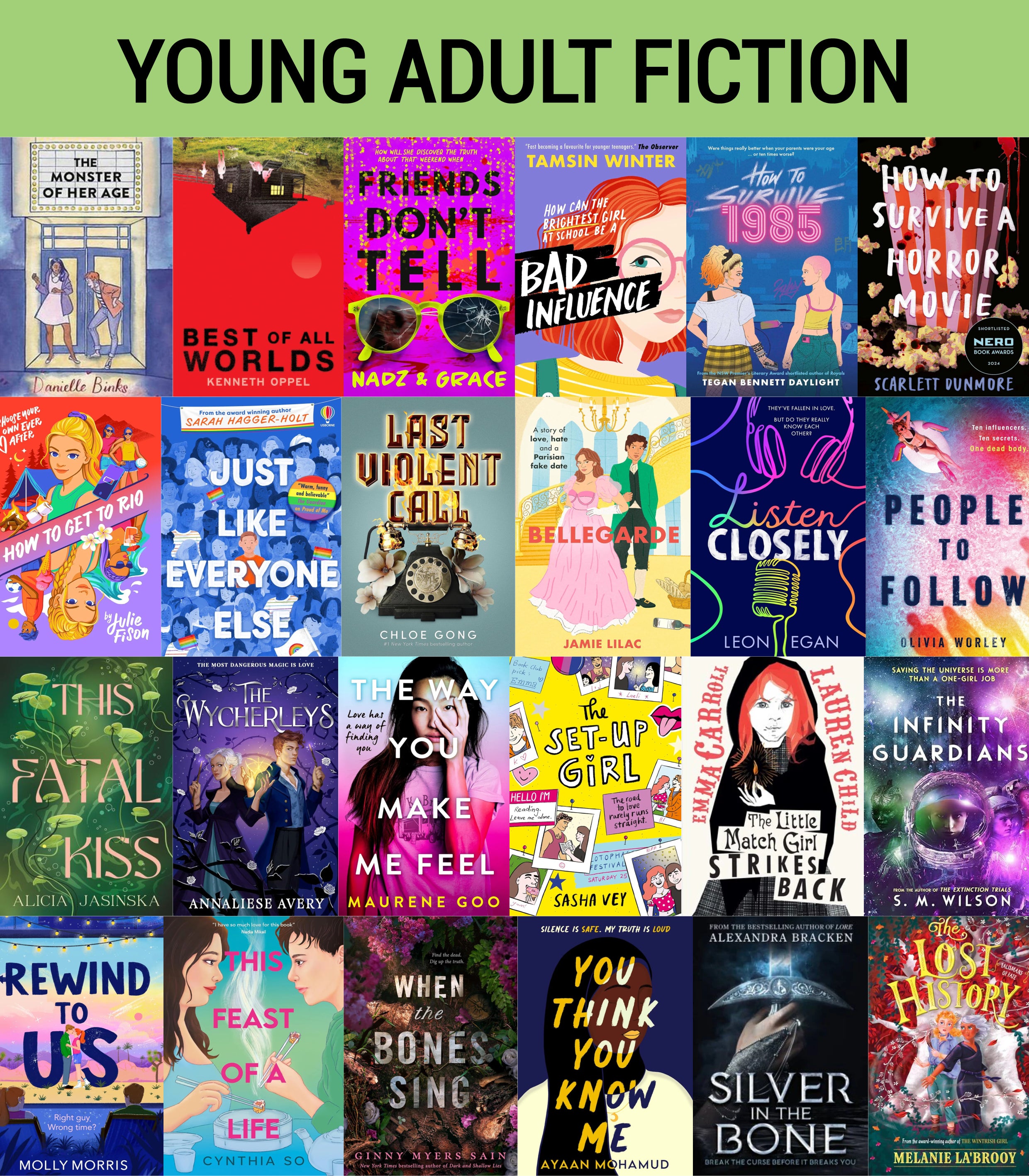 Young Adult Fiction Variety Pack (30 titles)