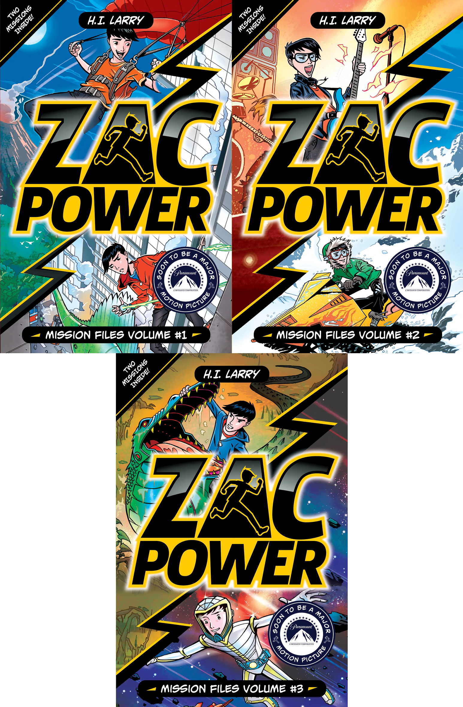 Zac Power: Mission Files 3 Pack