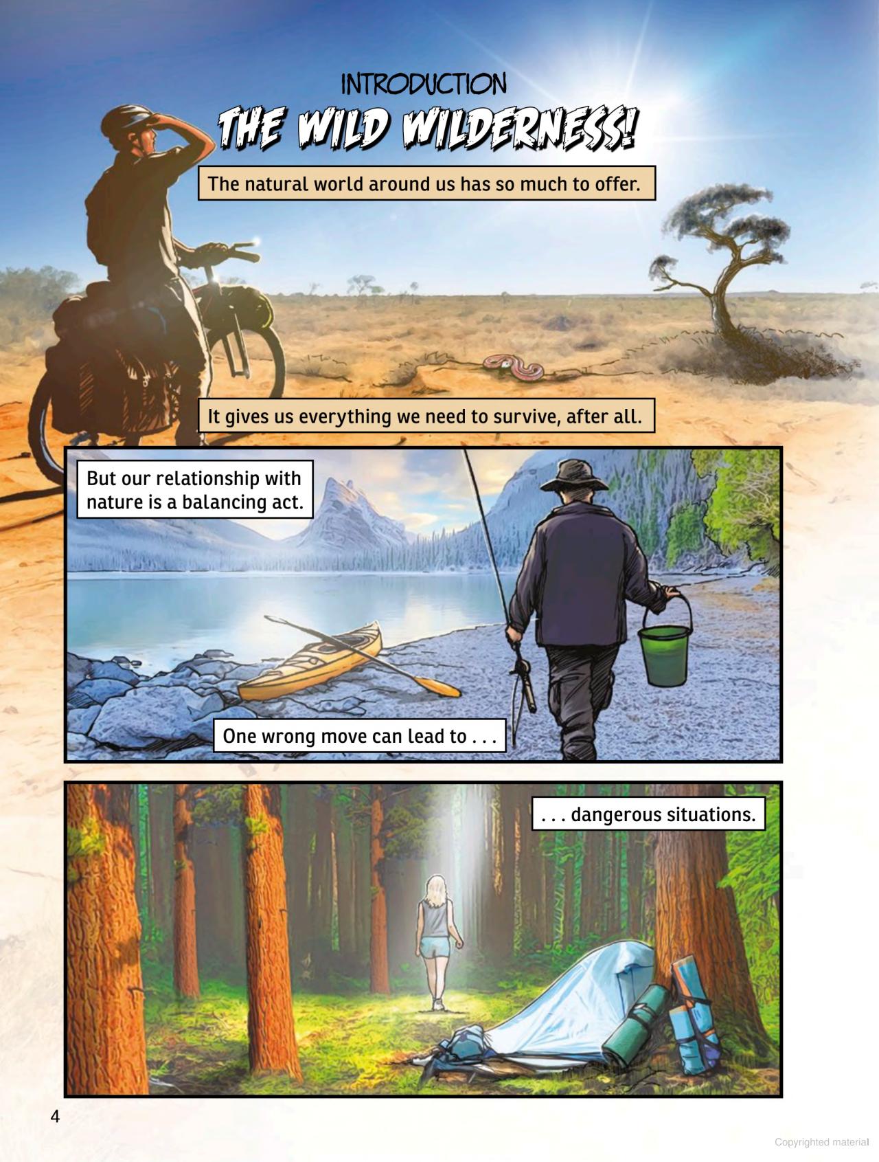 True Survival Graphics: Alone in the Wild