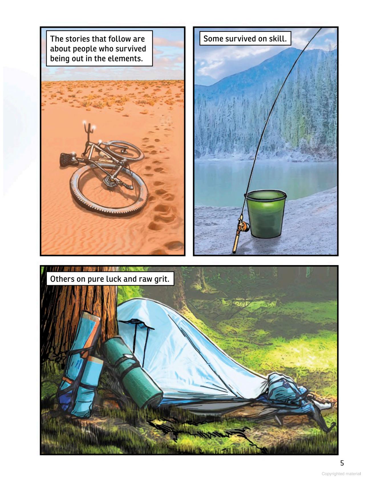 True Survival Graphics: Alone in the Wild