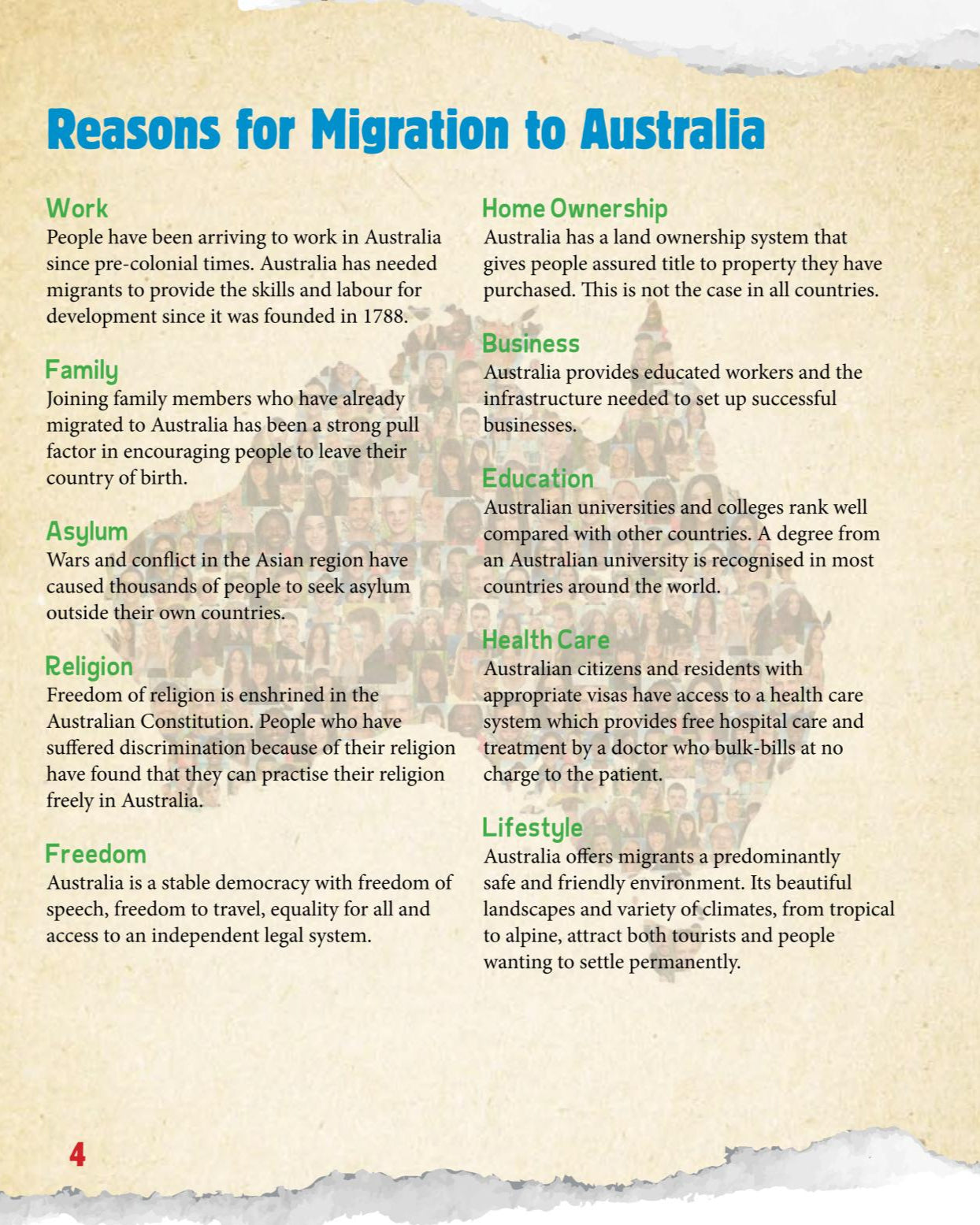 Migration to Australia: Migration From Asia (Hardcover)