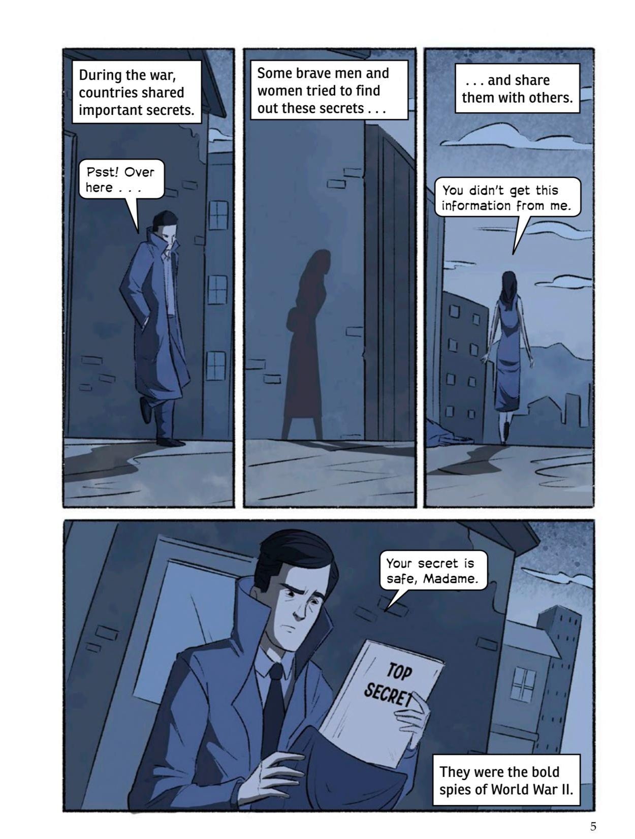 Spy Story Graphics: Secret Agents of Honor: Bold Spies of World War II