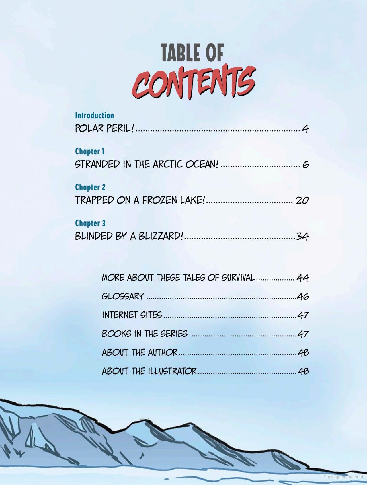 True Survival Graphics: Deep Freeze Danger