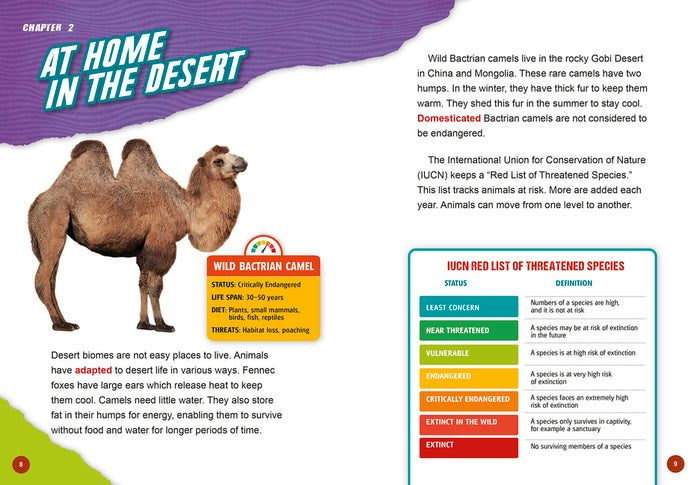 Animals in Danger: Endangered Animals of the Desert