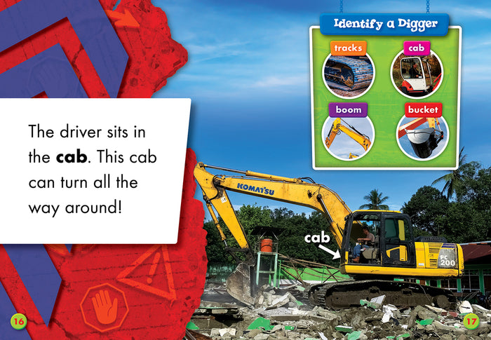 At The Construction Site: Diggers