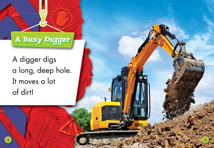 At The Construction Site: Diggers